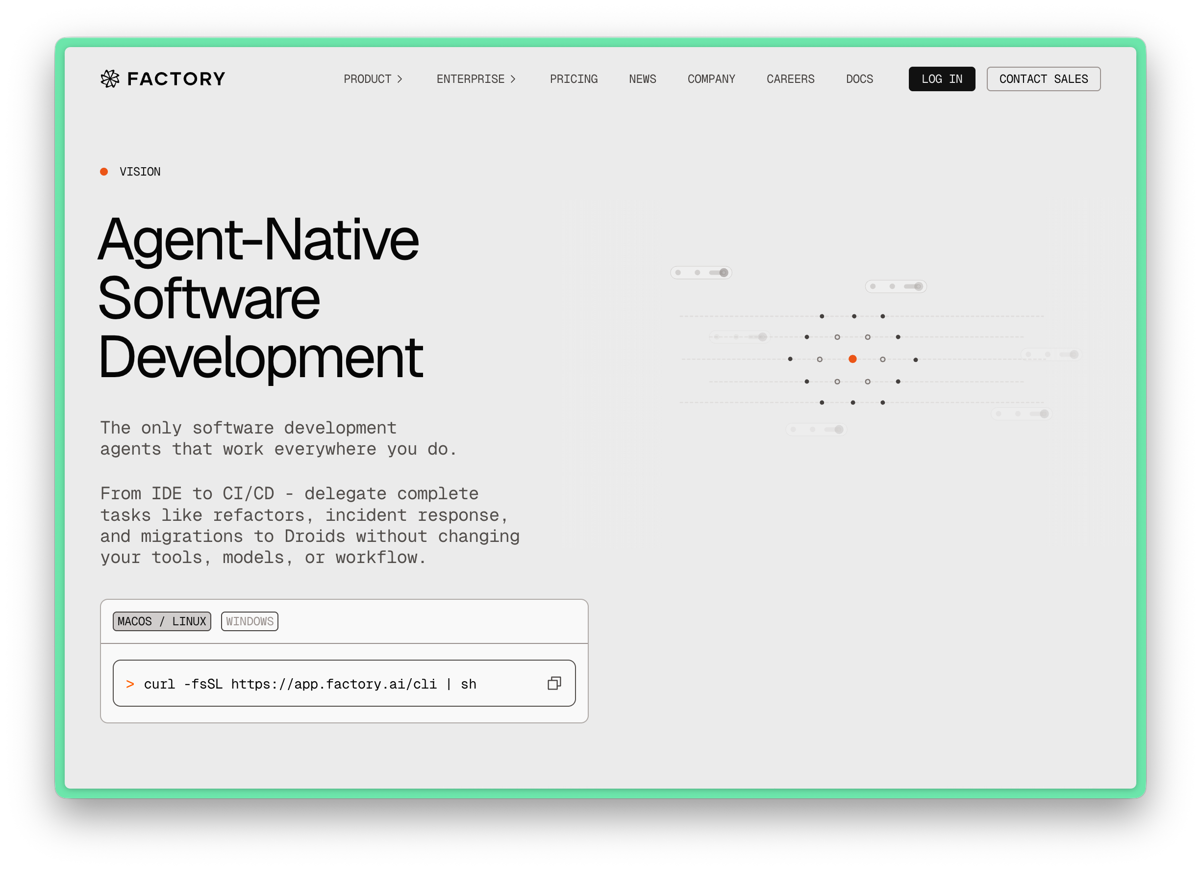 Factory Droid: https://factory.ai/